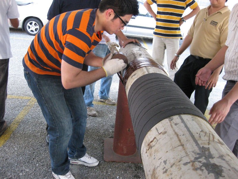 Petroluem tape similar with Densolen brand used for the anti corroion filed